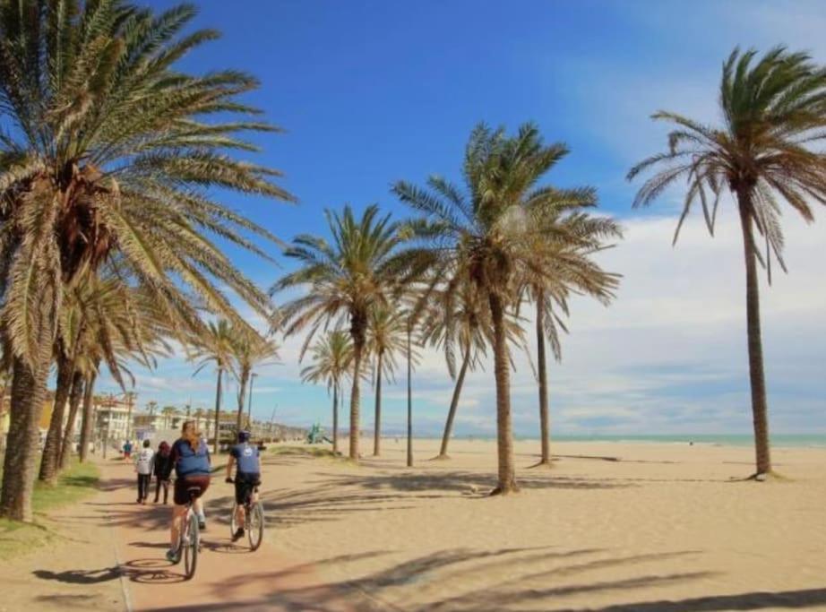 Valencia Atico Playa Patacona. Parking Incluido Lägenhet Exteriör bild